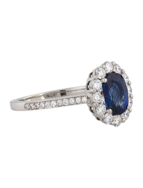 Garrard Platinum Sapphire & Diamond 1735 Ring