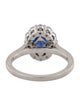 Garrard Platinum Sapphire & Diamond 1735 Ring