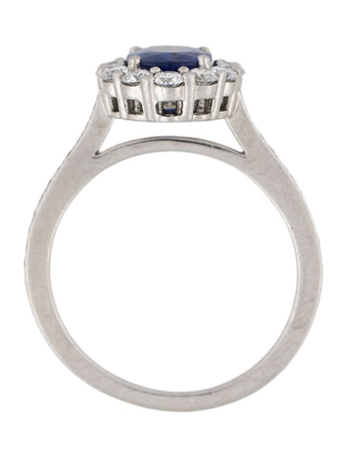 Garrard Platinum Sapphire & Diamond 1735 Ring