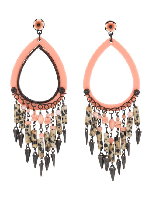 Gas Bijoux Chandelier Earrings silver