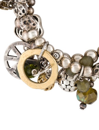 Gas Bijoux Pearl, Resin & Bead Set of 3 Charm Bracelets