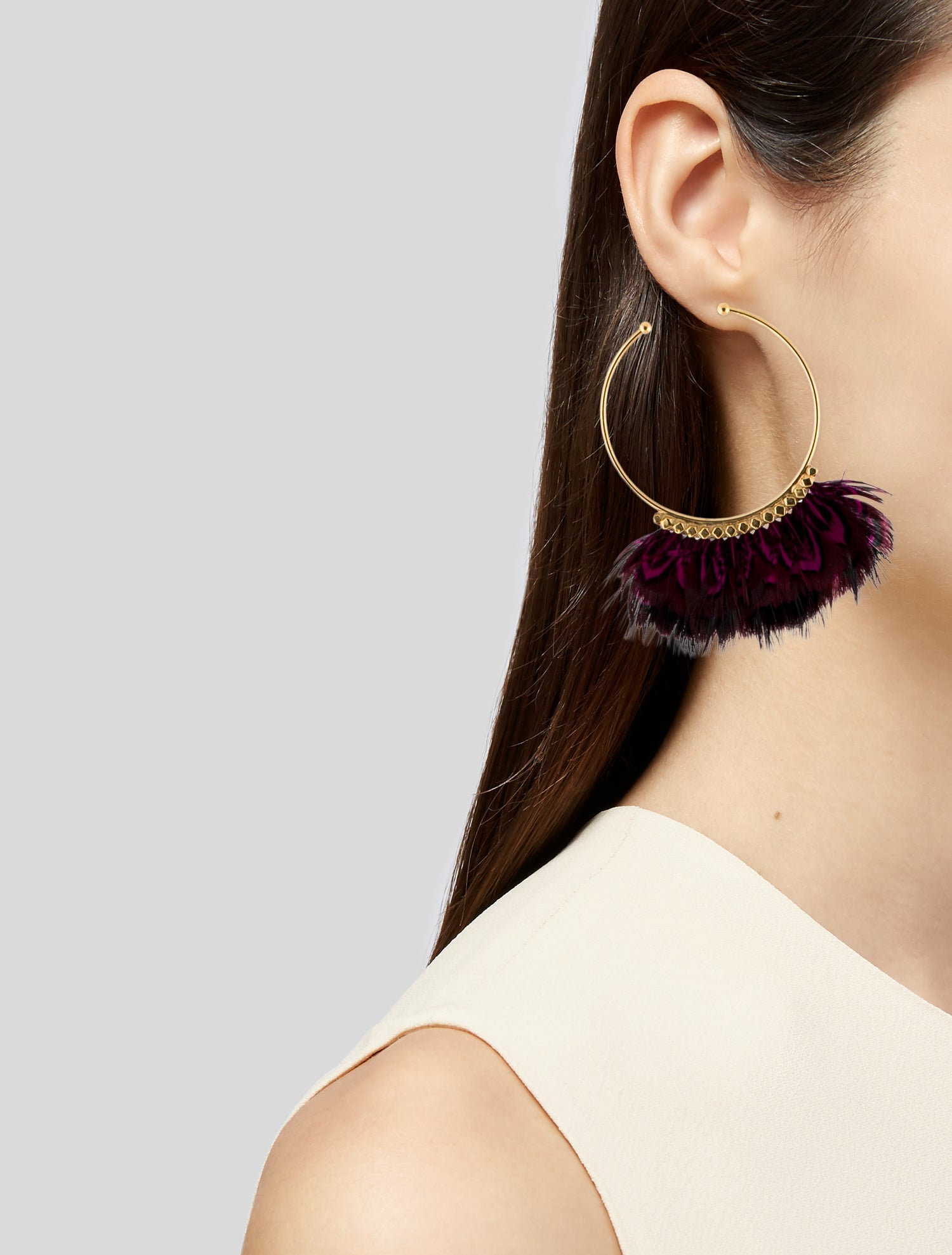 Gas Bijoux Adelaida Hoop Earrings