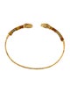 Gas Bijoux Enamel & Cord Beatle Open Cuff Bracelet