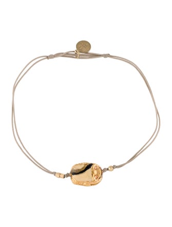 Gas Bijoux Scaramouche Enamel and Cord Bracelet