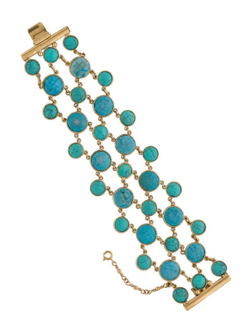 Gas Bijoux Multistrand Stone Bracelet