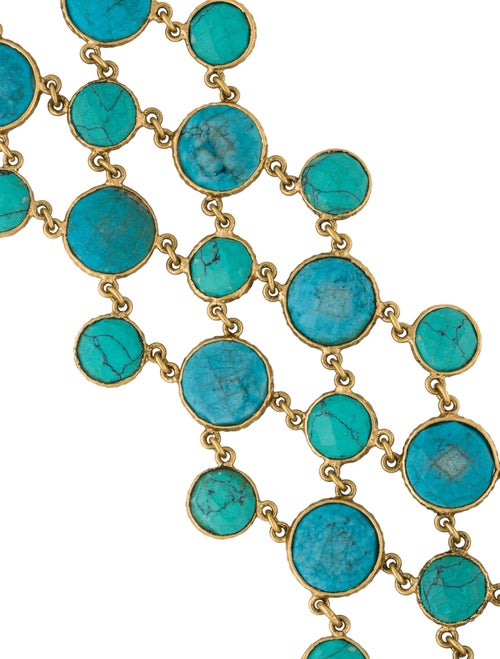 Gas Bijoux Multistrand Stone Bracelet