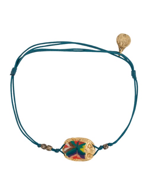 Gas Bijoux Enamel Bead Charm Bracelet