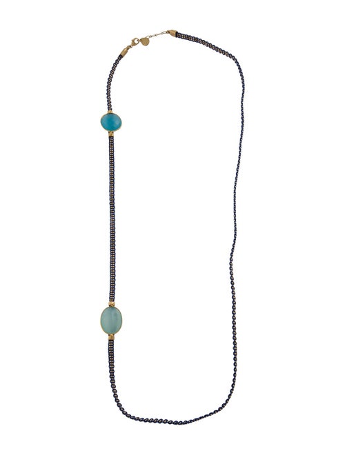 Gas Bijoux Cord Beaded Necklace