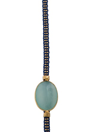 Gas Bijoux Cord Beaded Necklace