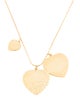 Gas Bijoux Heart Charm "I Love You" Necklace