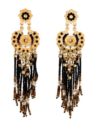 Gas Bijoux Faux Pearl Beaded Drop Necklace