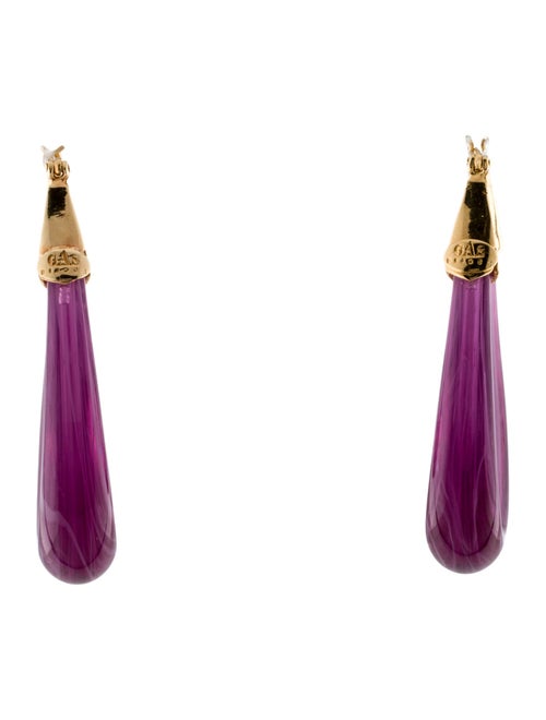 Gas Bijoux Acetate Ecume Drop Earrings