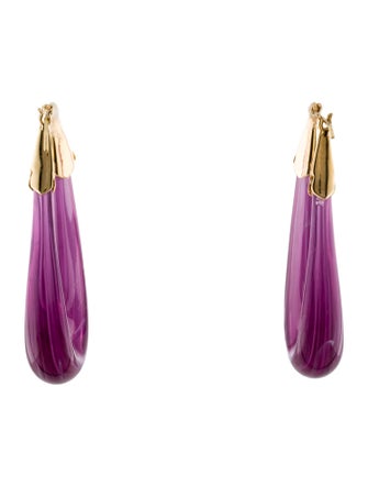 Gas Bijoux Acetate Ecume Drop Earrings