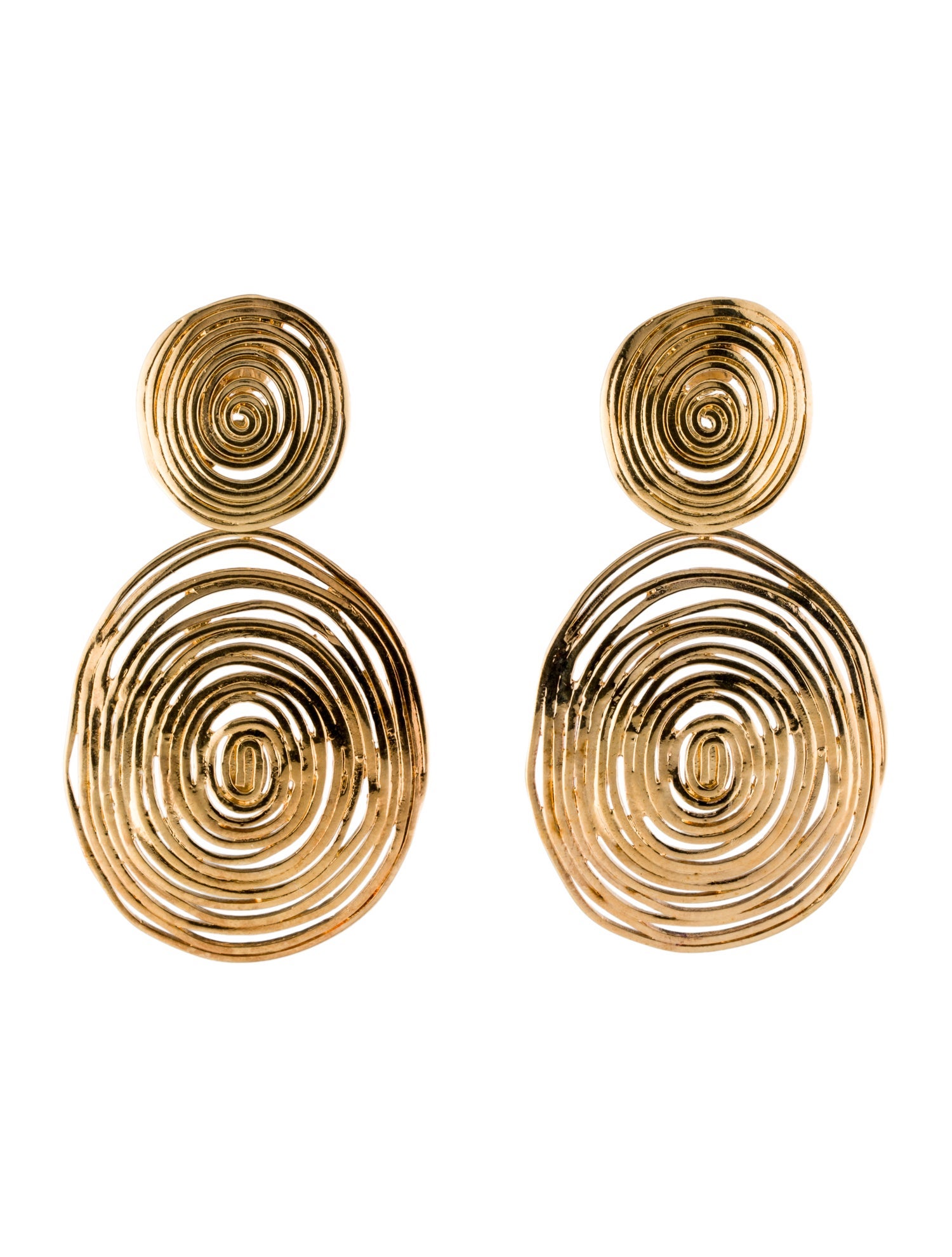 Gas Bijoux Wave Drop Earrings