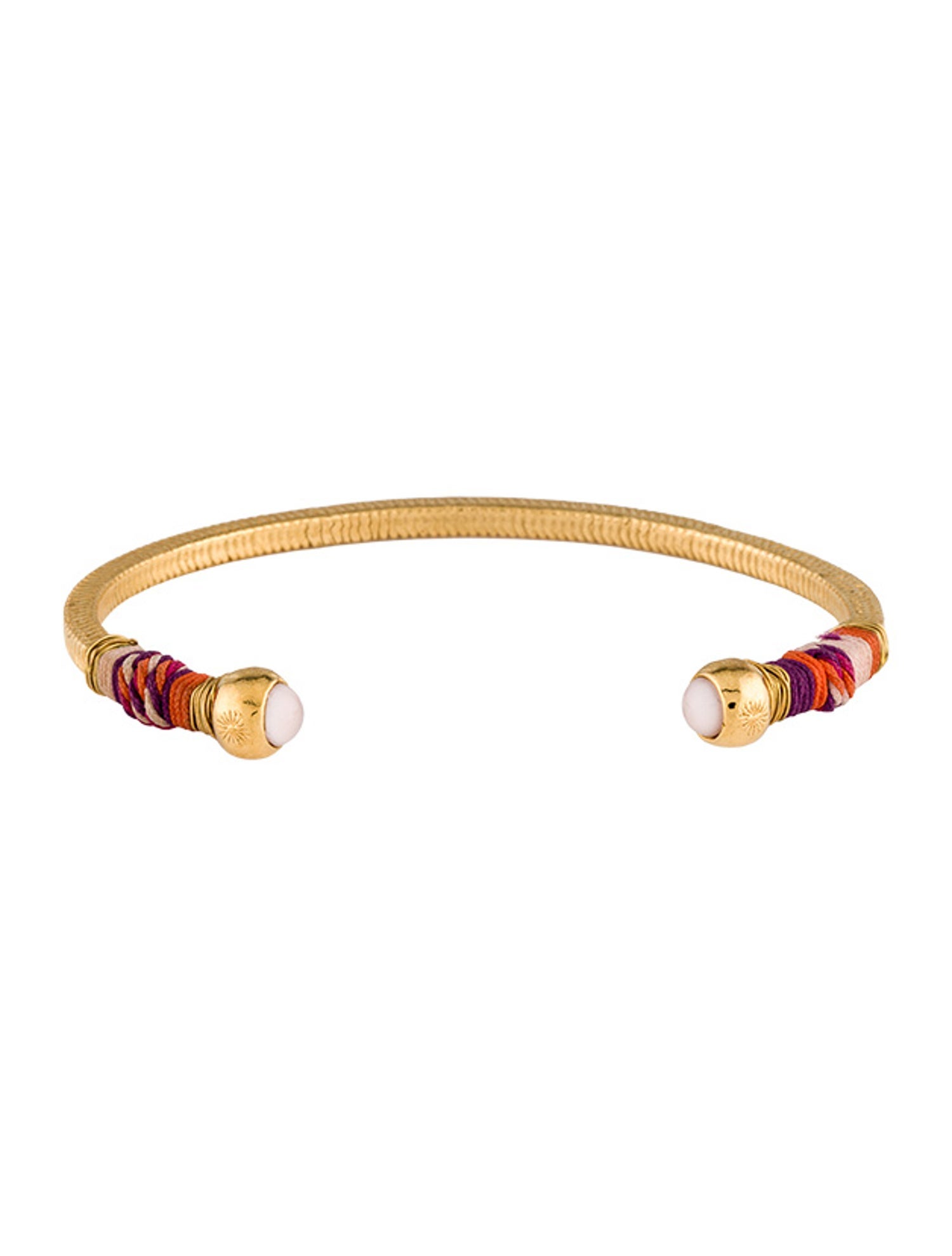 Gas Bijoux Resin & Thread Cuff Bracelet