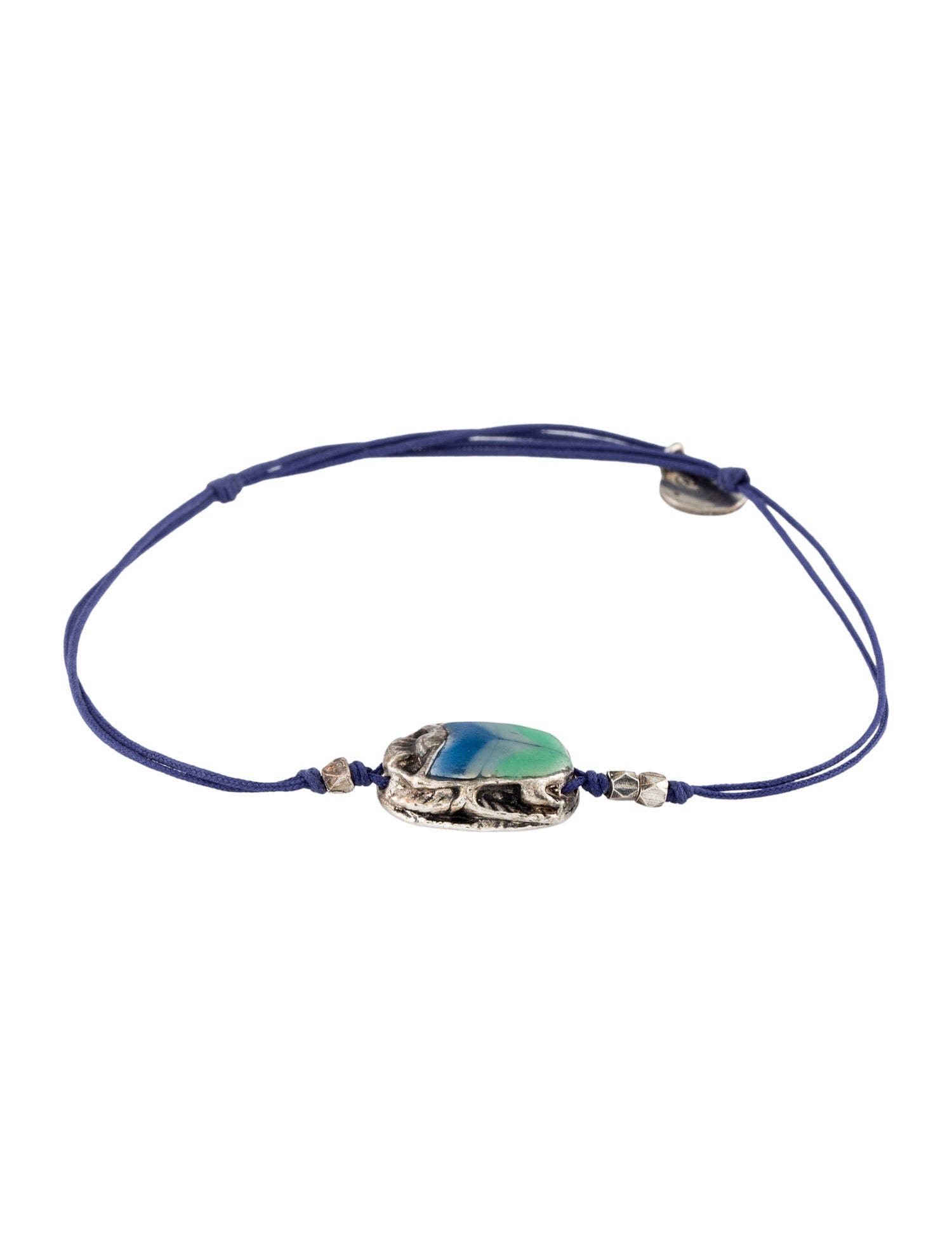 Gas Bijoux Scaramouche Enamel & Cord Bracelet