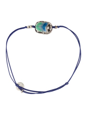 Gas Bijoux Scaramouche Enamel & Cord Bracelet