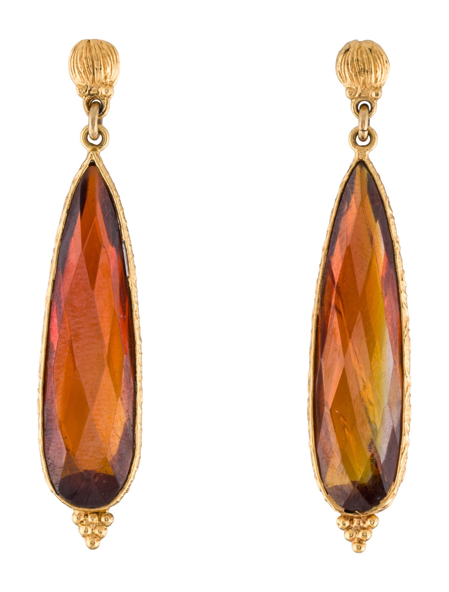 Gas Bijoux Crystal Drop Earrings