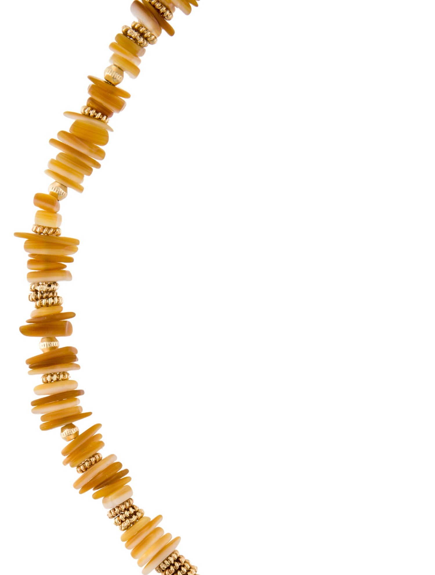 Gas Bijoux Bead Collar Necklace