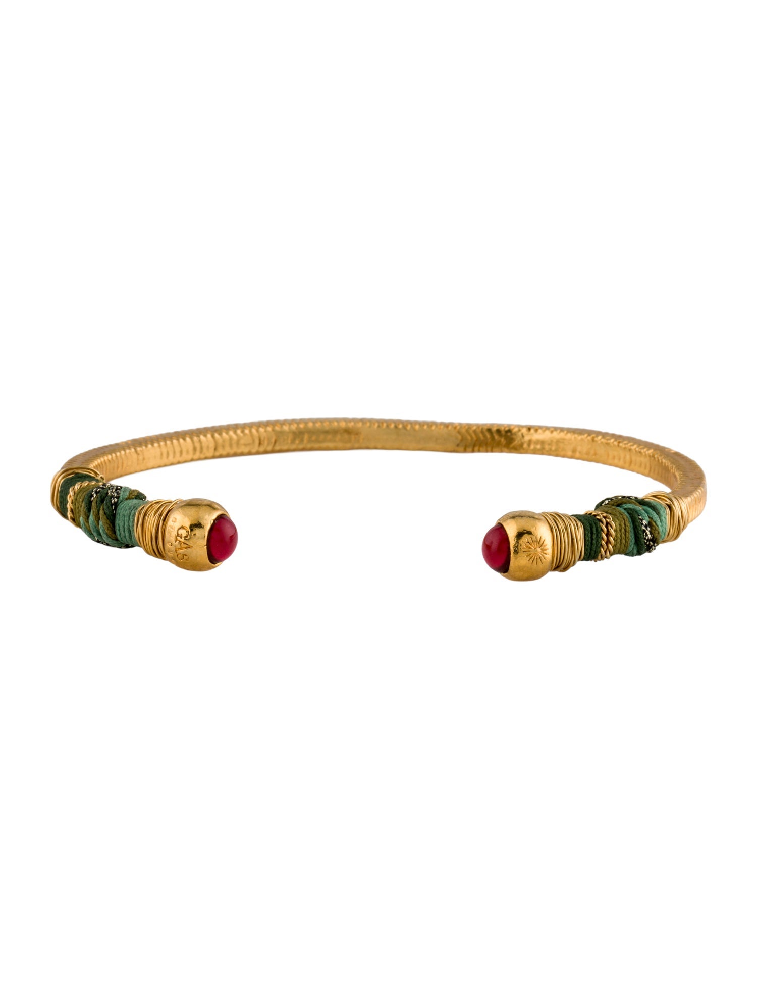 Gas Bijoux Sari Bis Cuff Bracelet