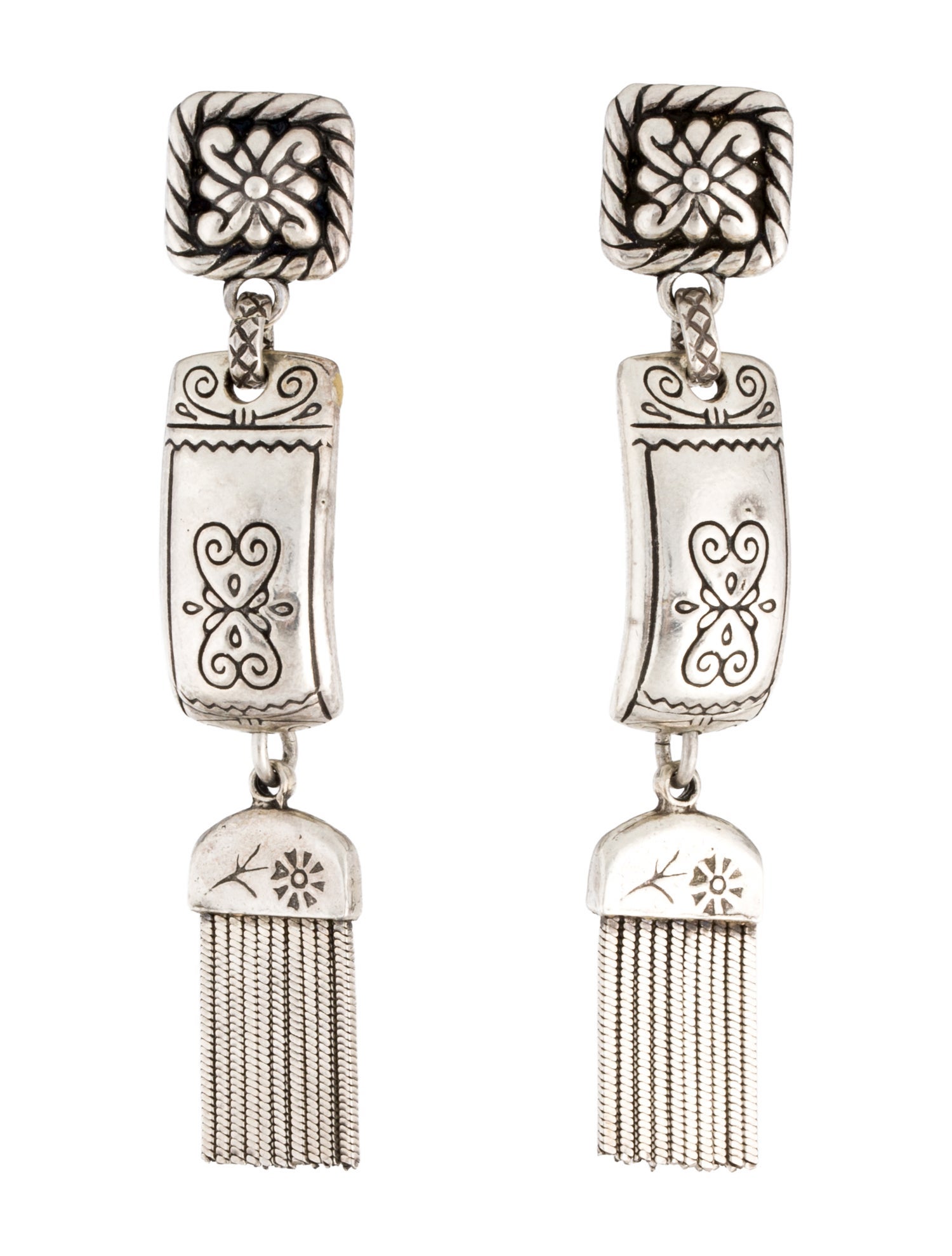 Gas Bijoux Tassel Drop Earrings