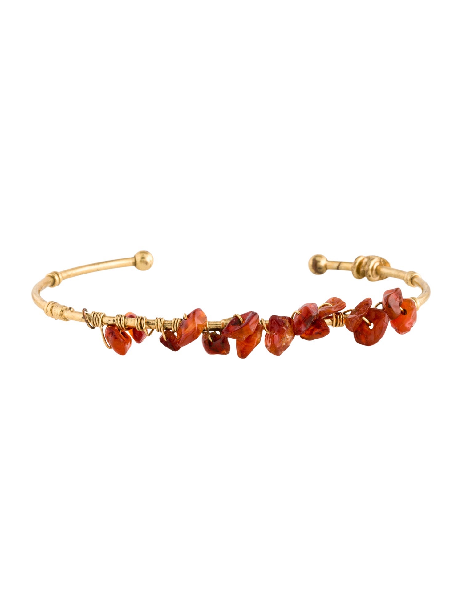 Gas Bijoux Stone Cuff Bracelet