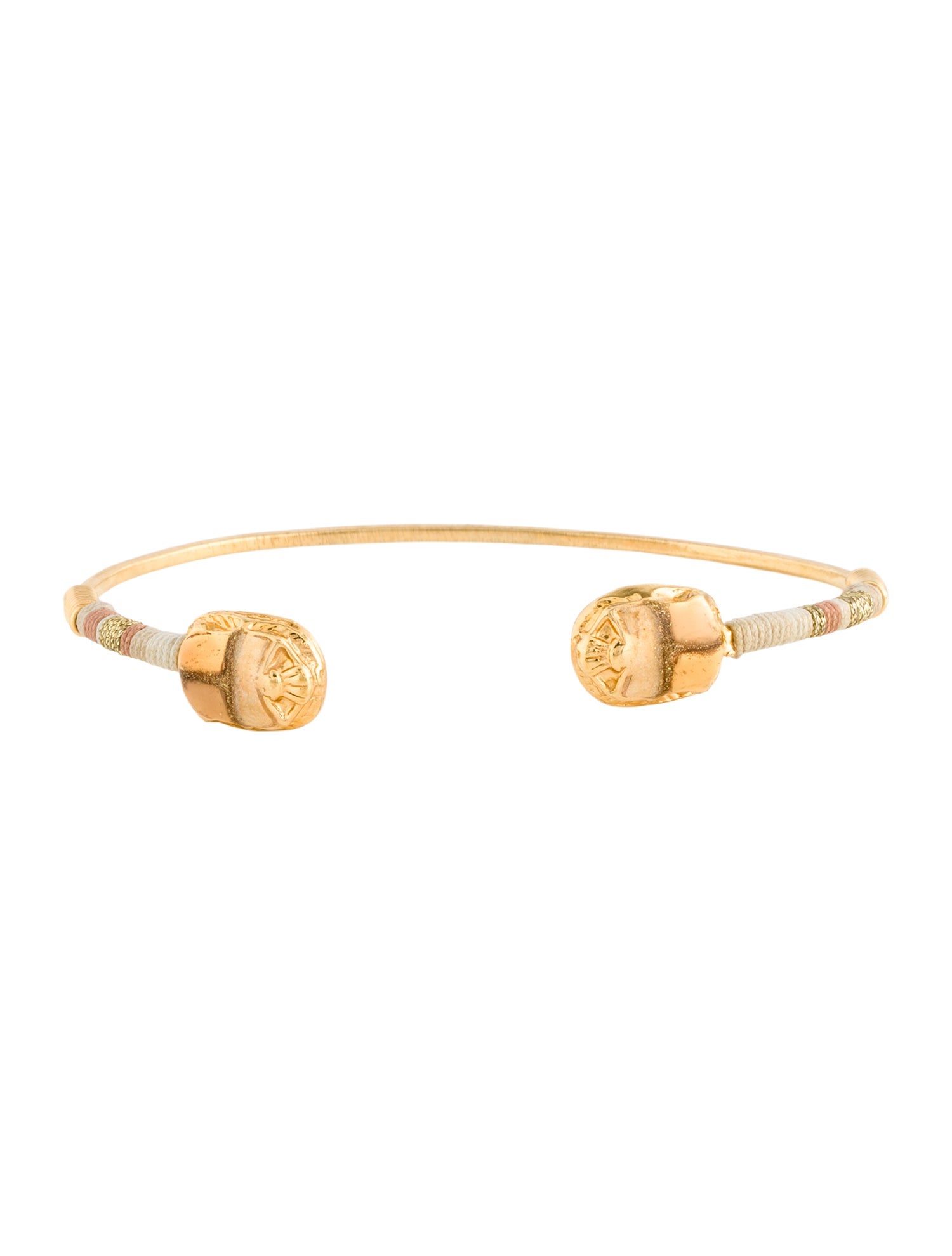 Gas Bijoux Enamel Cord Cuff Bracelet