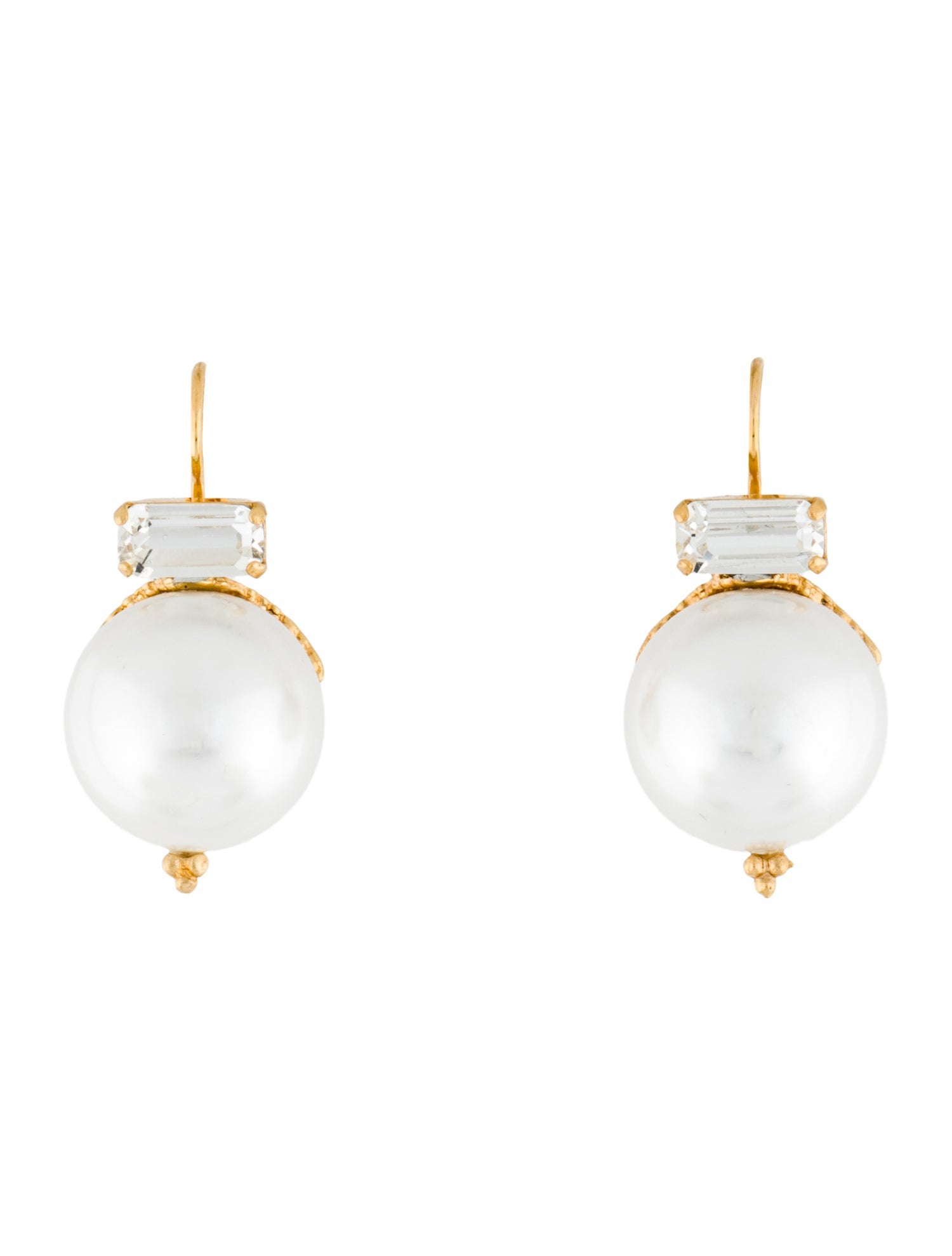 Gas Bijoux Crystal Decalcia Earrings