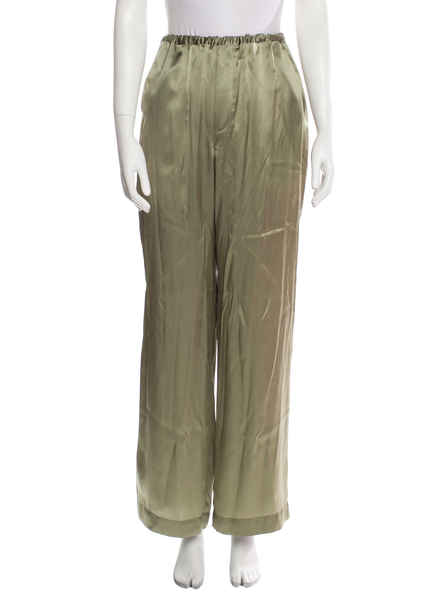 Gauchere Silk Wide Leg Pants w/ Tags