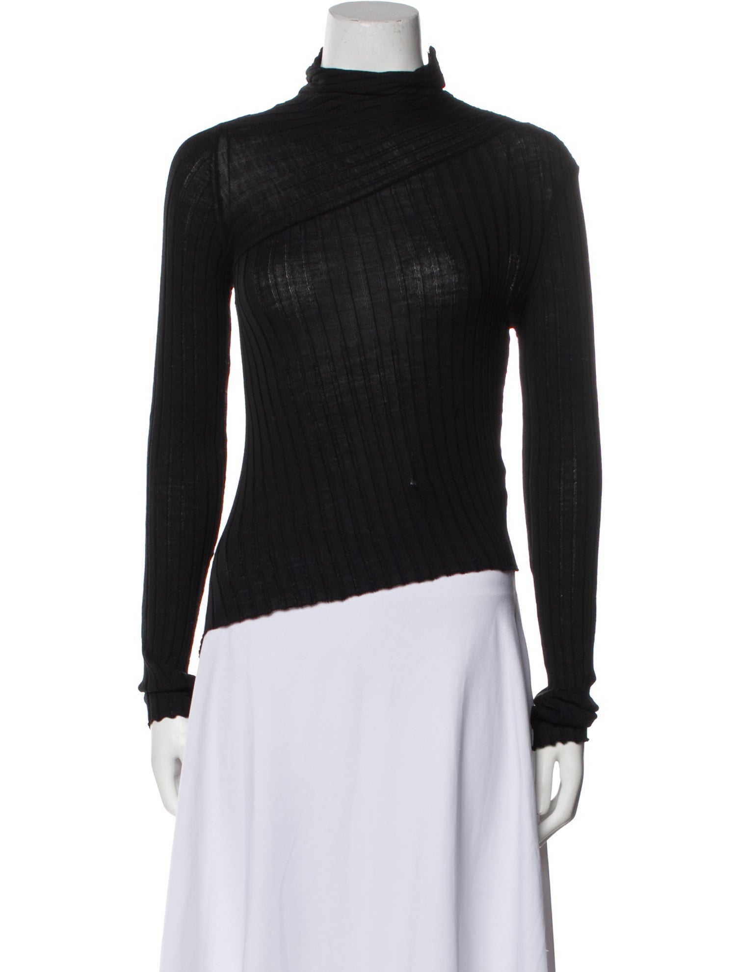 Gauchere Virgin Wool Turtleneck Top w/ Tags