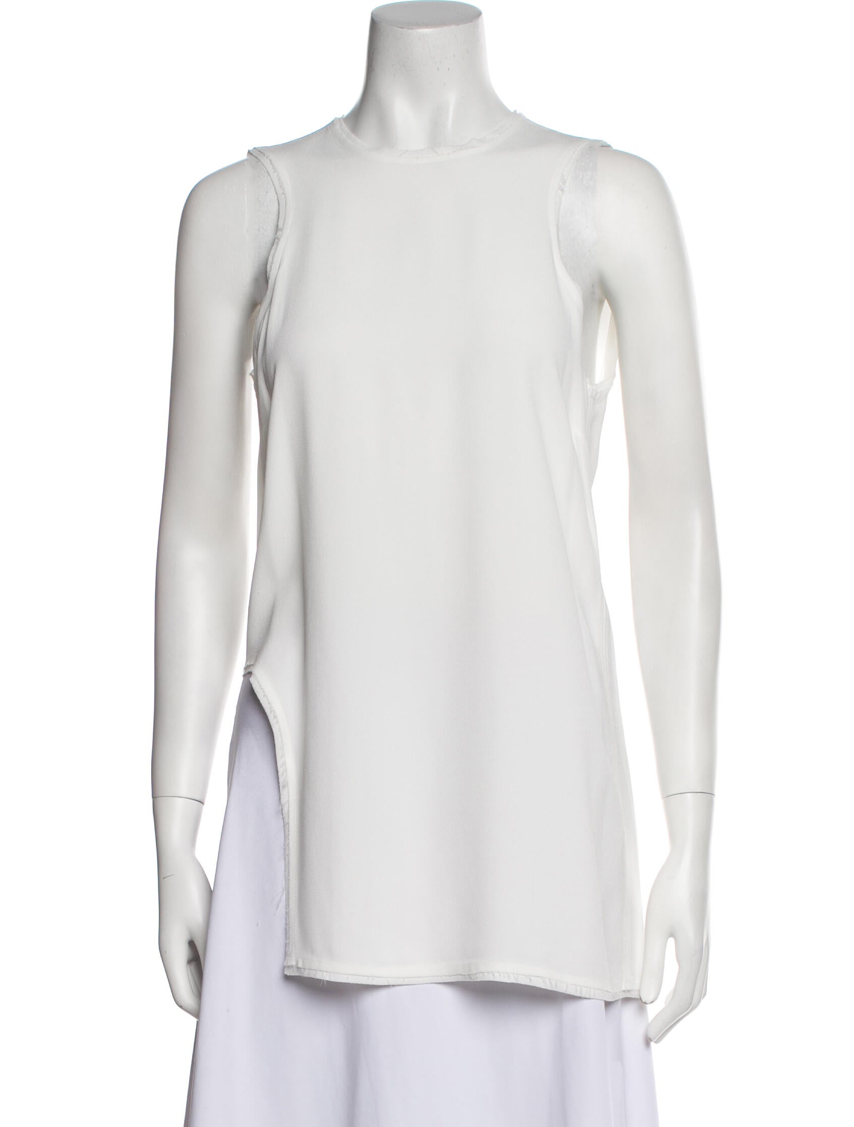 Gauchere Square Neckline Sleeveless Tunic w/ Tags