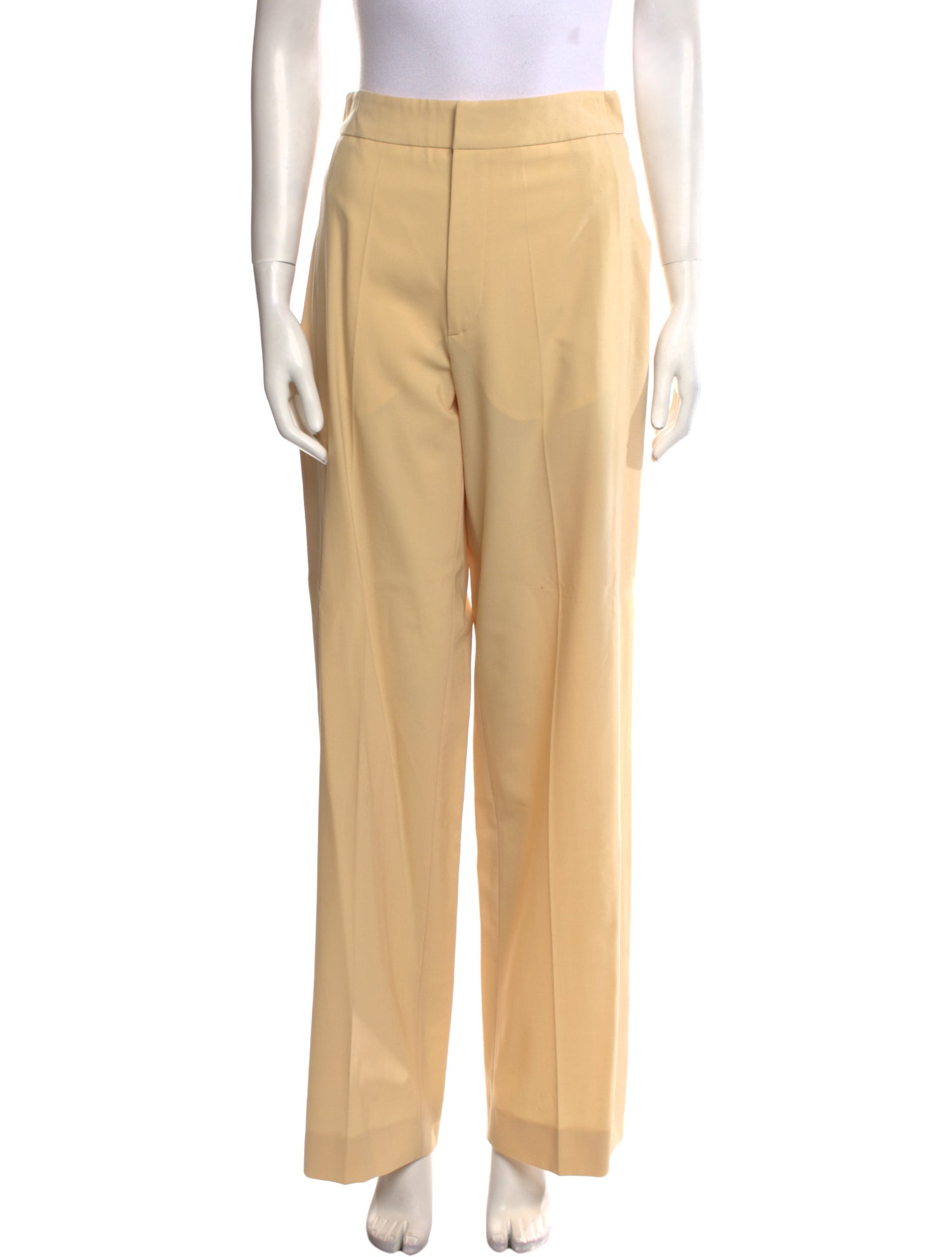 Gauchere Virgin Wool Wide Leg Pants