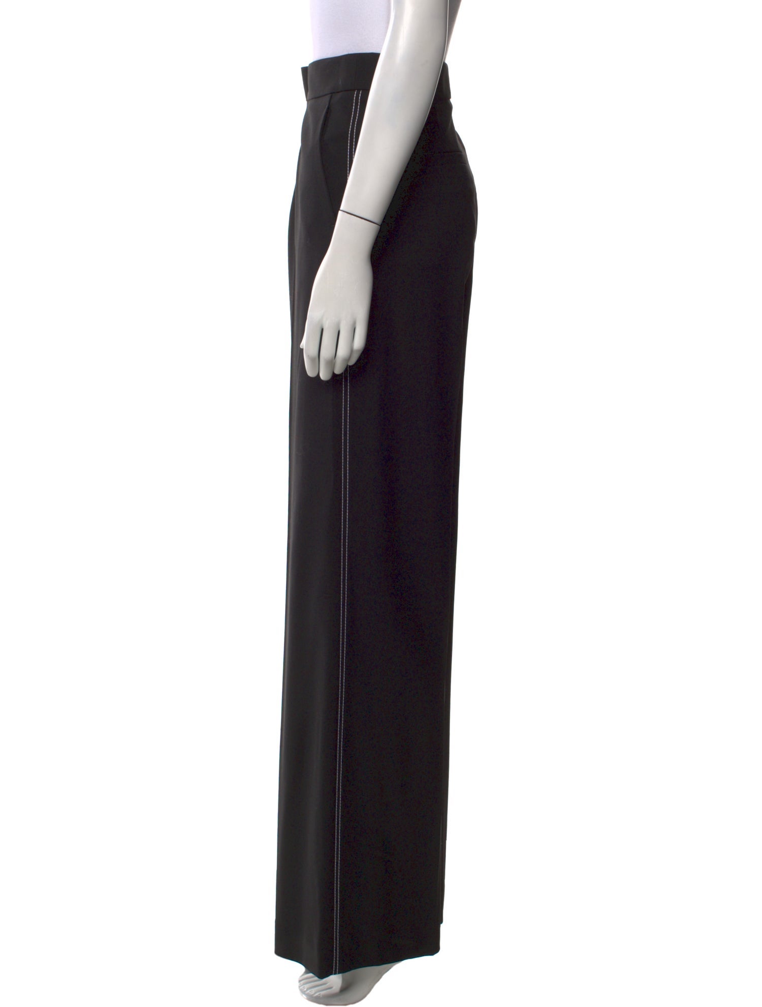 Gauchere Virgin Wool Wide Leg Pants