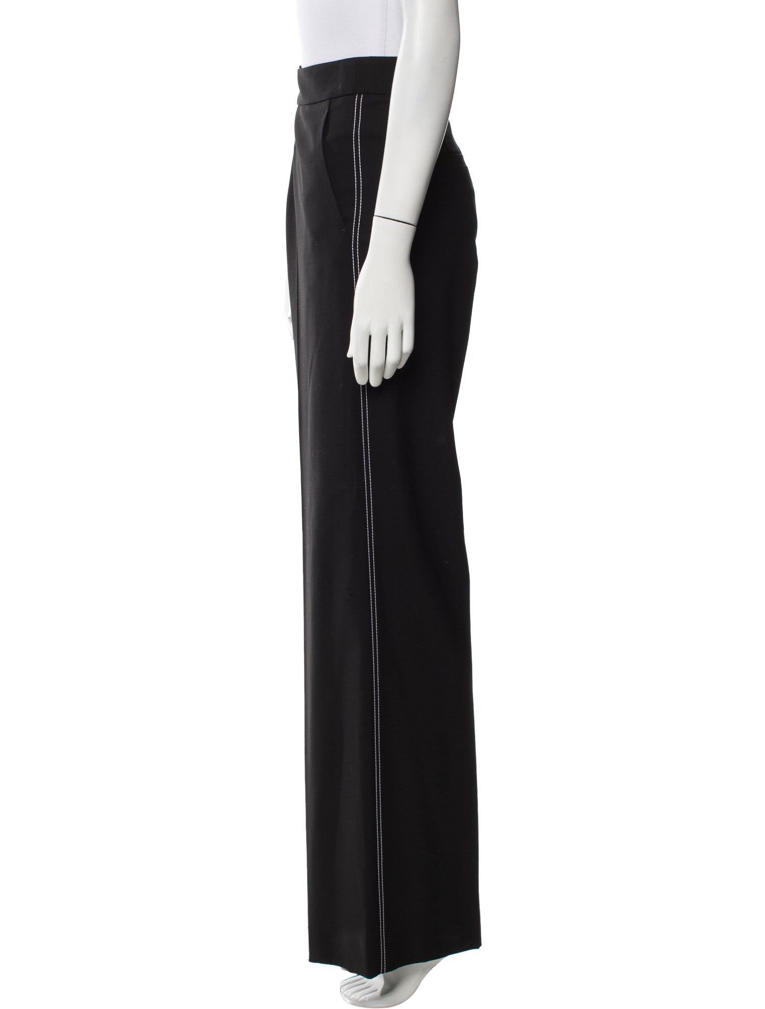 Gauchere Virgin Wool Wide Leg Pants