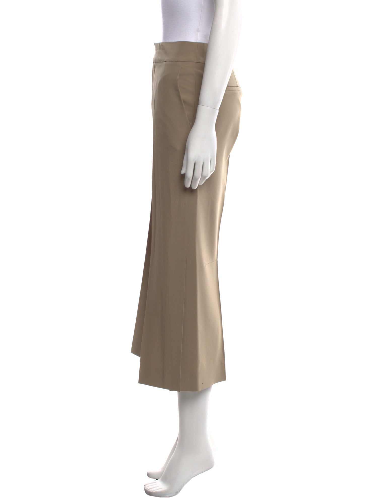 Gauchere Virgin Wool Wide Leg Pants