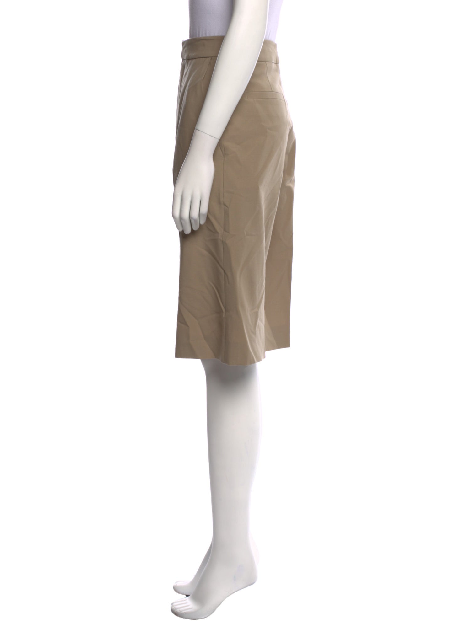 Gauchere Virgin Wool Knee-Length Shorts
