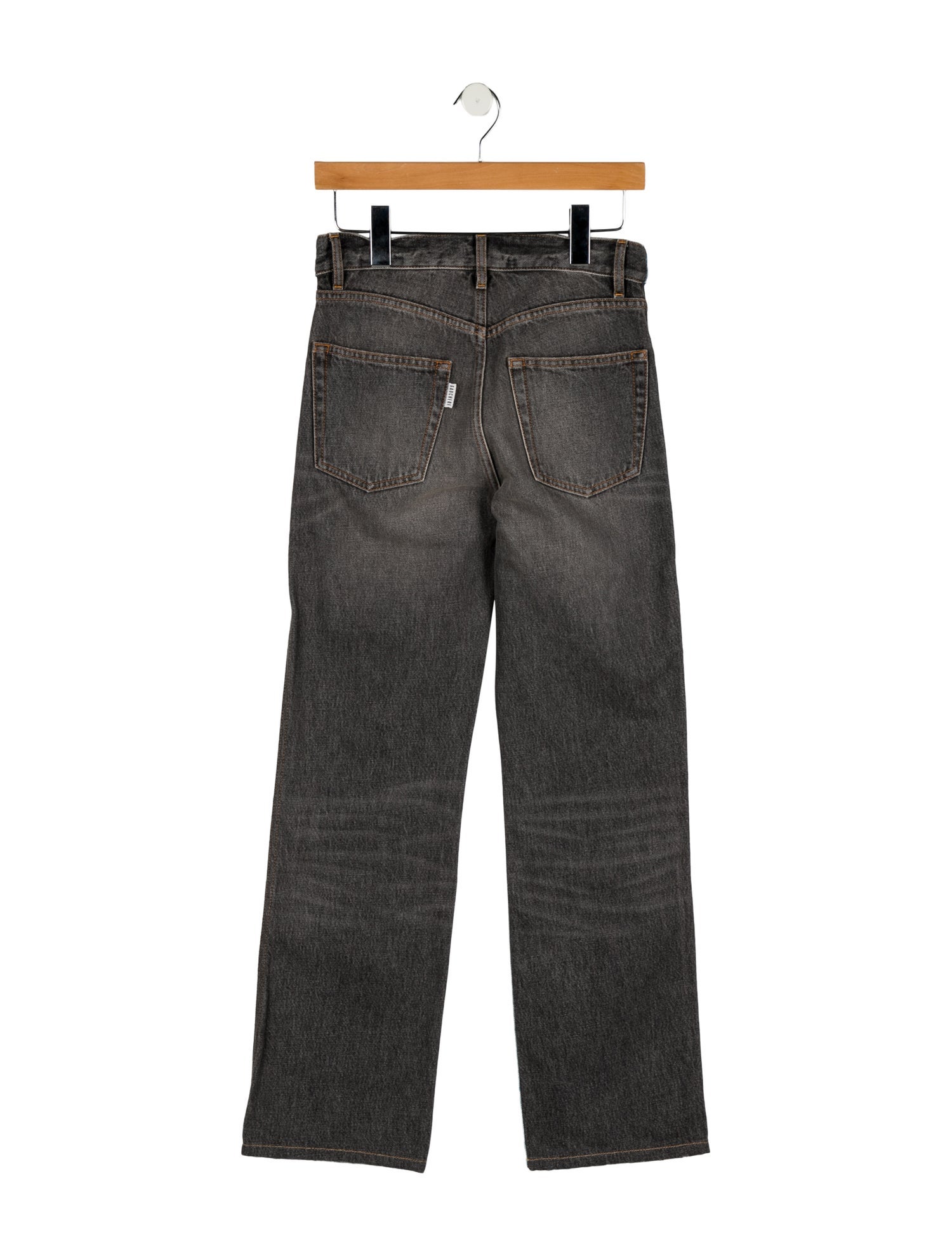 Gauchere Mid-Rise Straight Leg Jeans
