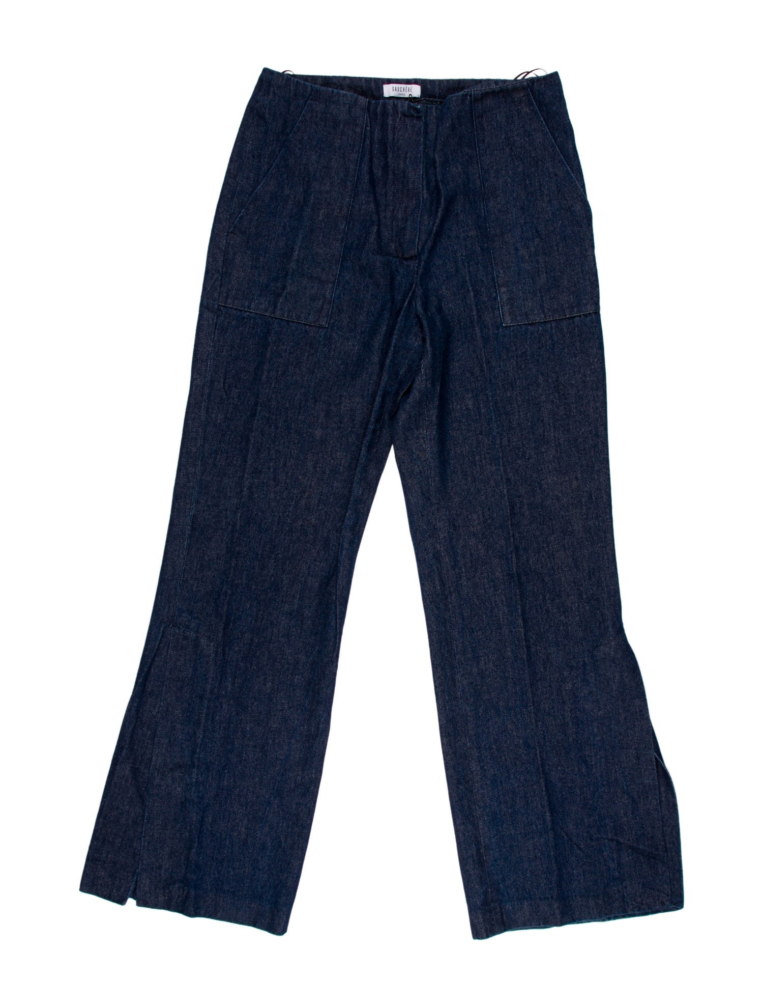 Gauchere High-Rise Wide Leg Jeans