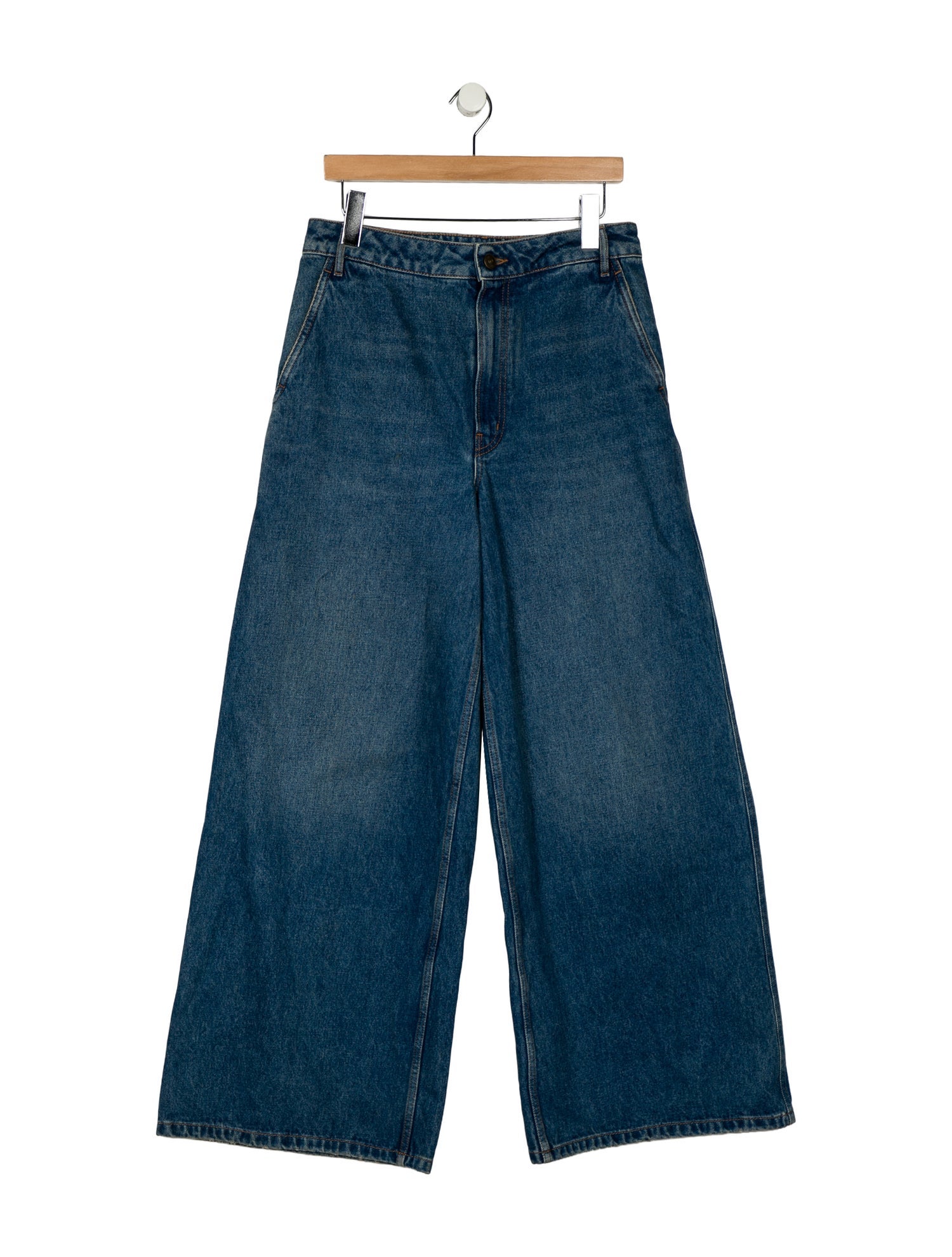 Gauchere High-Rise Wide Leg Jeans