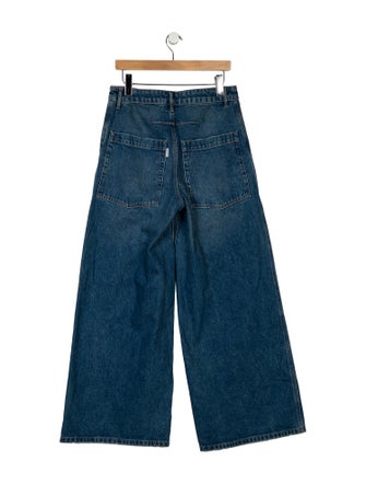 Gauchere High-Rise Wide Leg Jeans