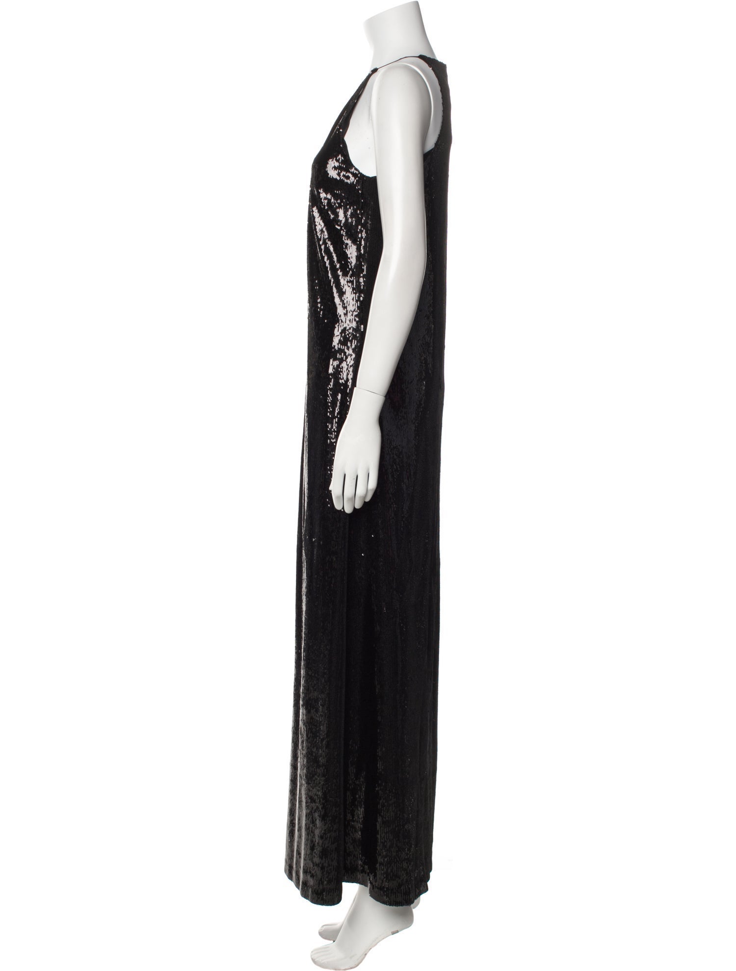 Gauchere Scoop Neck Long Dress w/ Tags