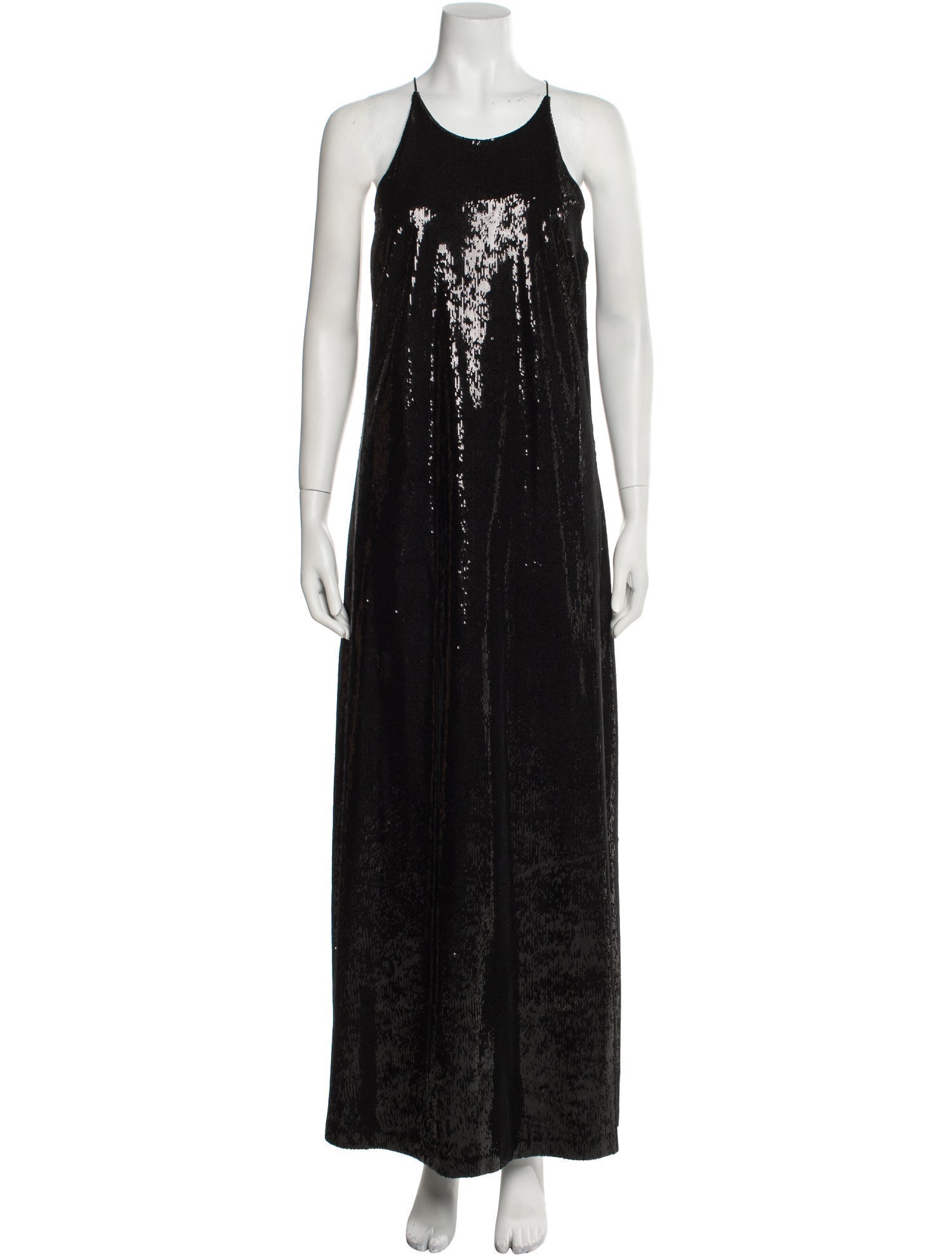 Gauchere Scoop Neck Long Dress w/ Tags