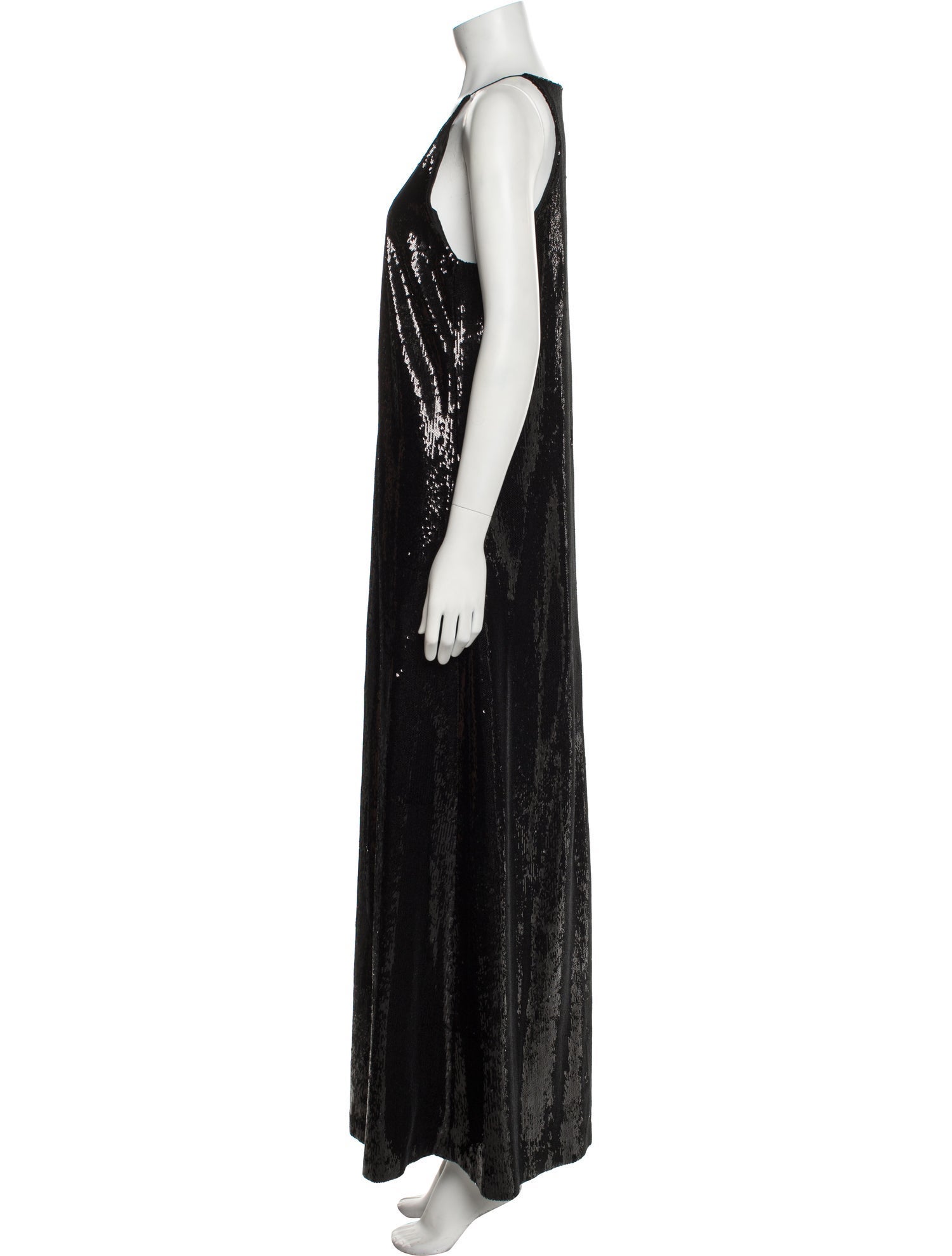 Gauchere Scoop Neck Long Dress w/ Tags