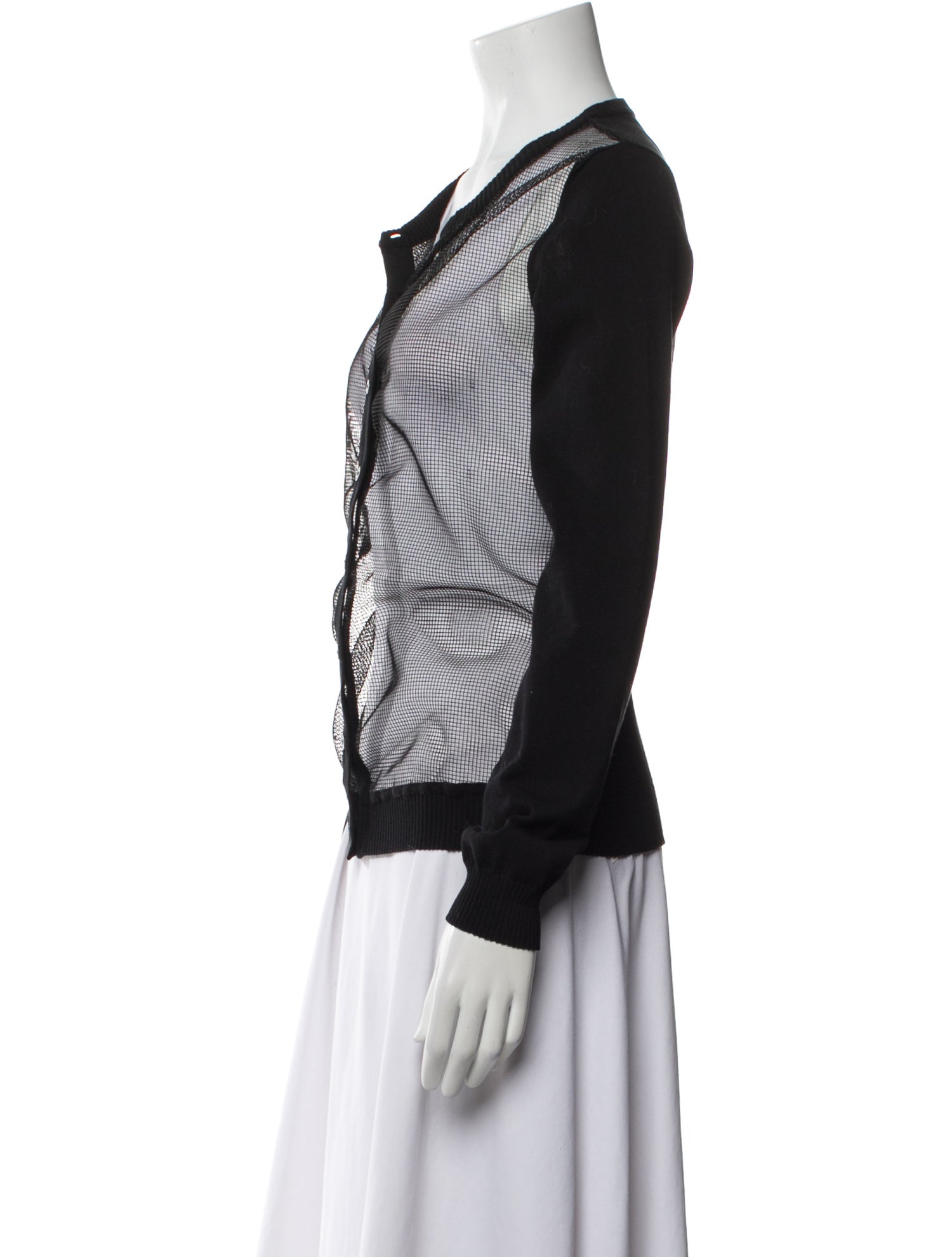 Gauchere Plaid Print Crew Neck Sweater