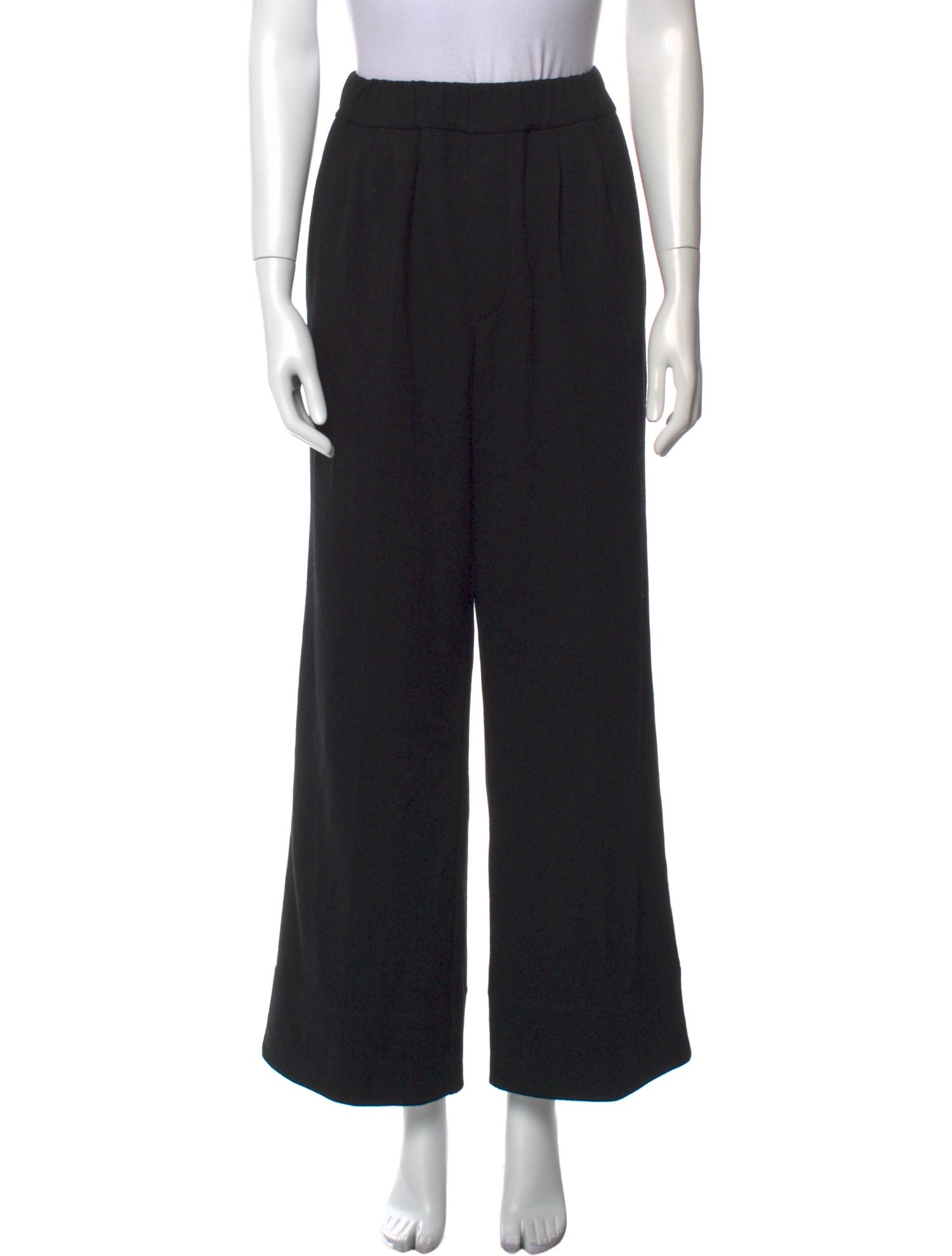 Gauchere Virgin Wool Wide Leg Pants