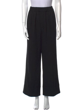 Gauchere Virgin Wool Wide Leg Pants