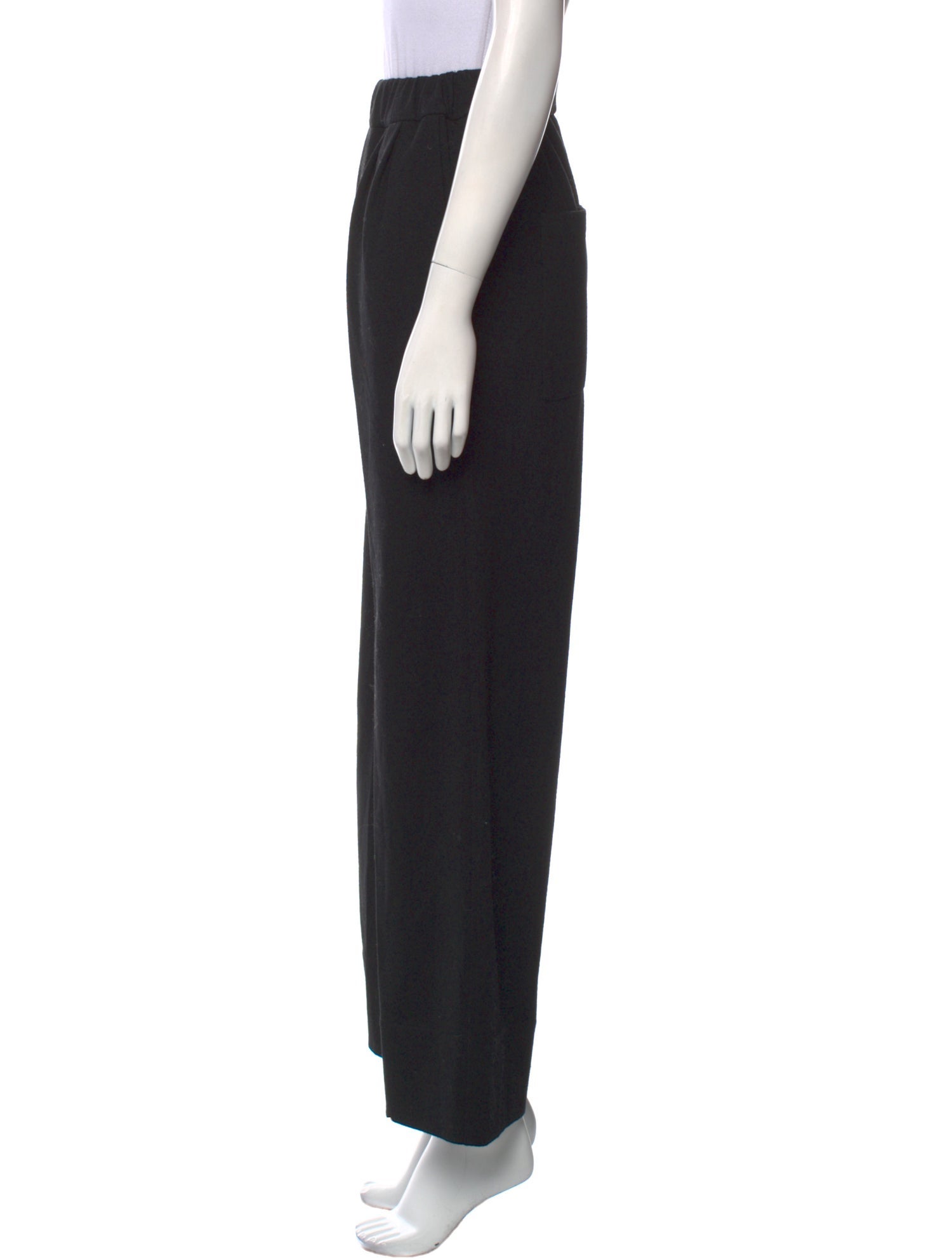 Gauchere Virgin Wool Wide Leg Pants