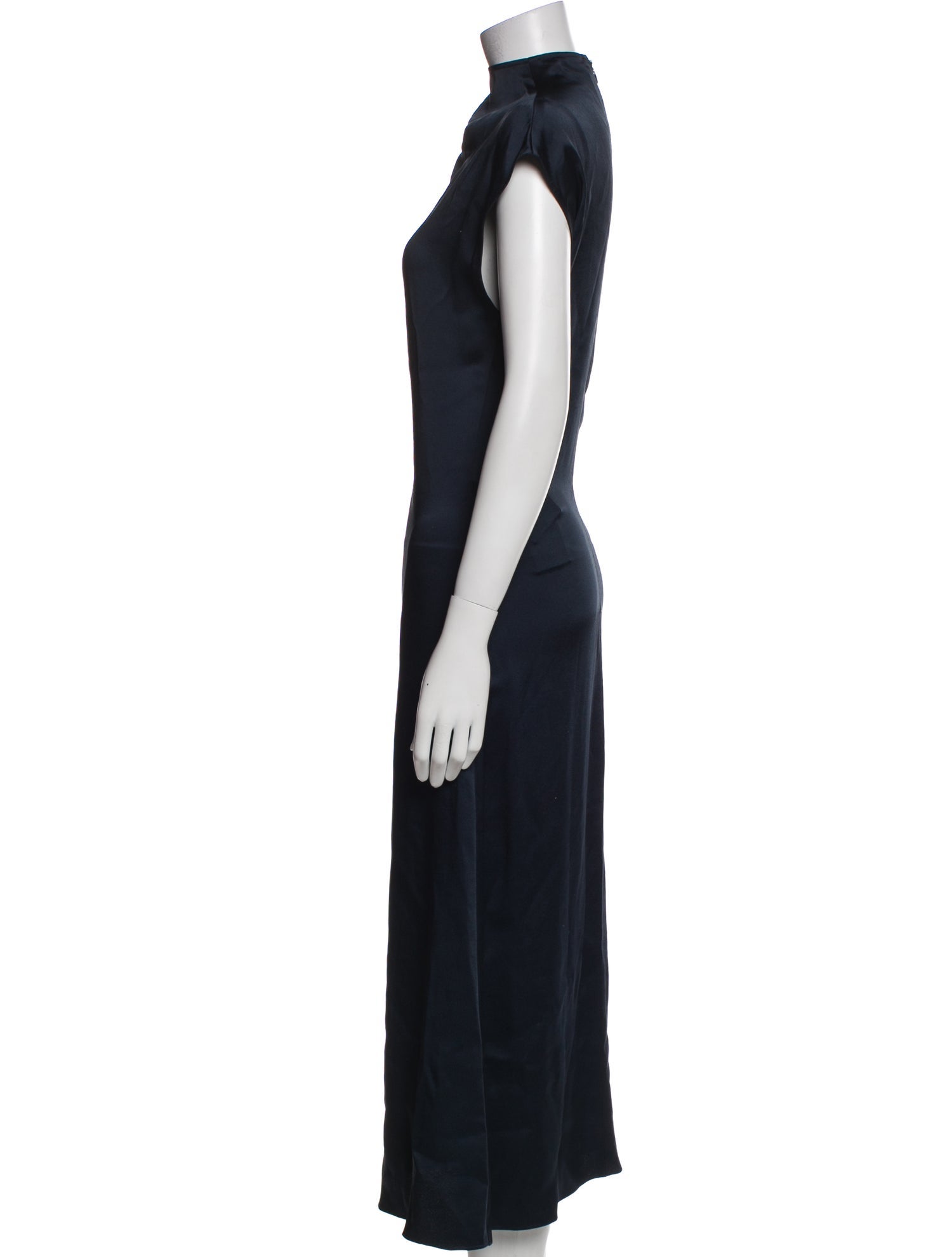 Gauchere Turtleneck Long Dress