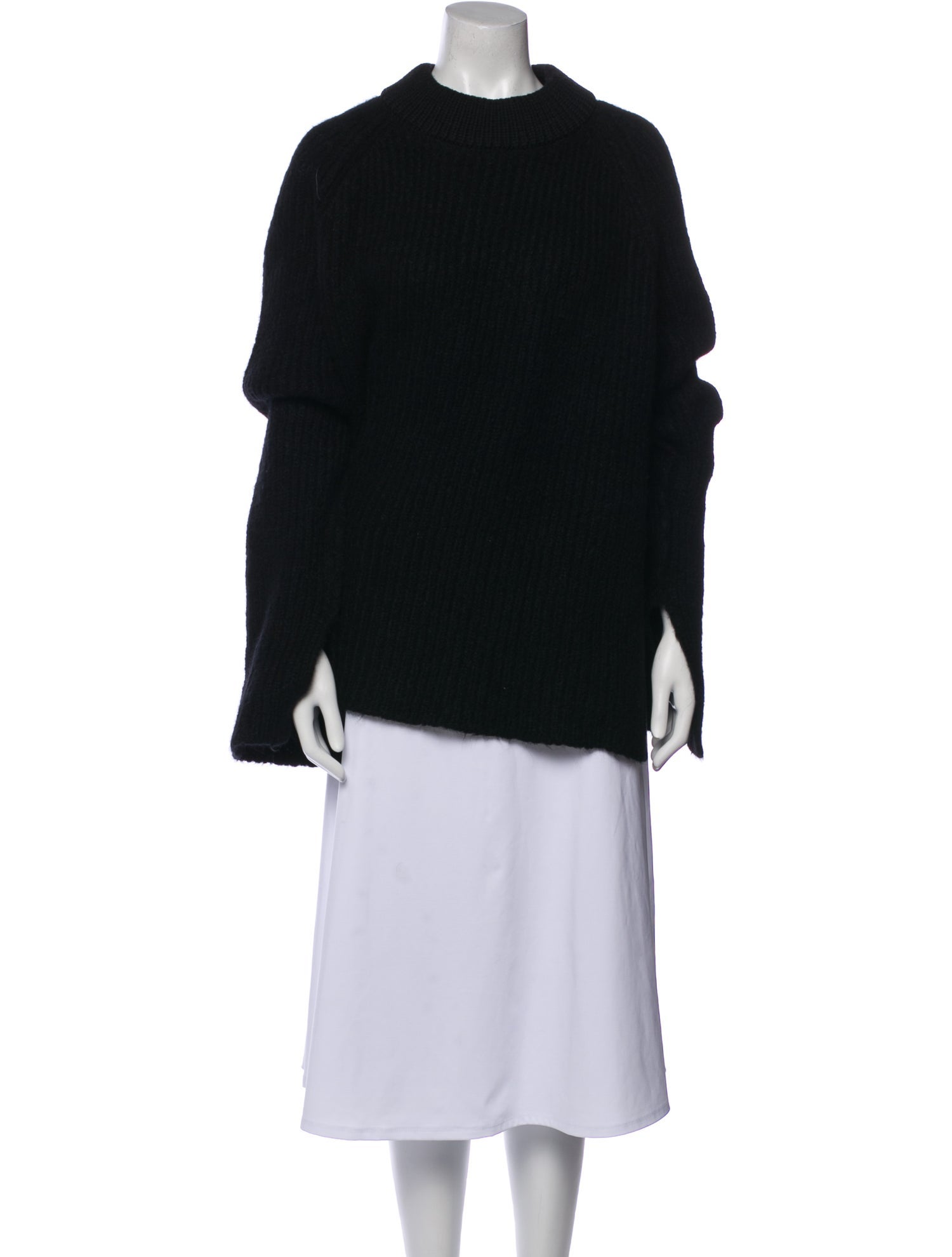 Gauchere Virgin Wool Mock Neck Sweater