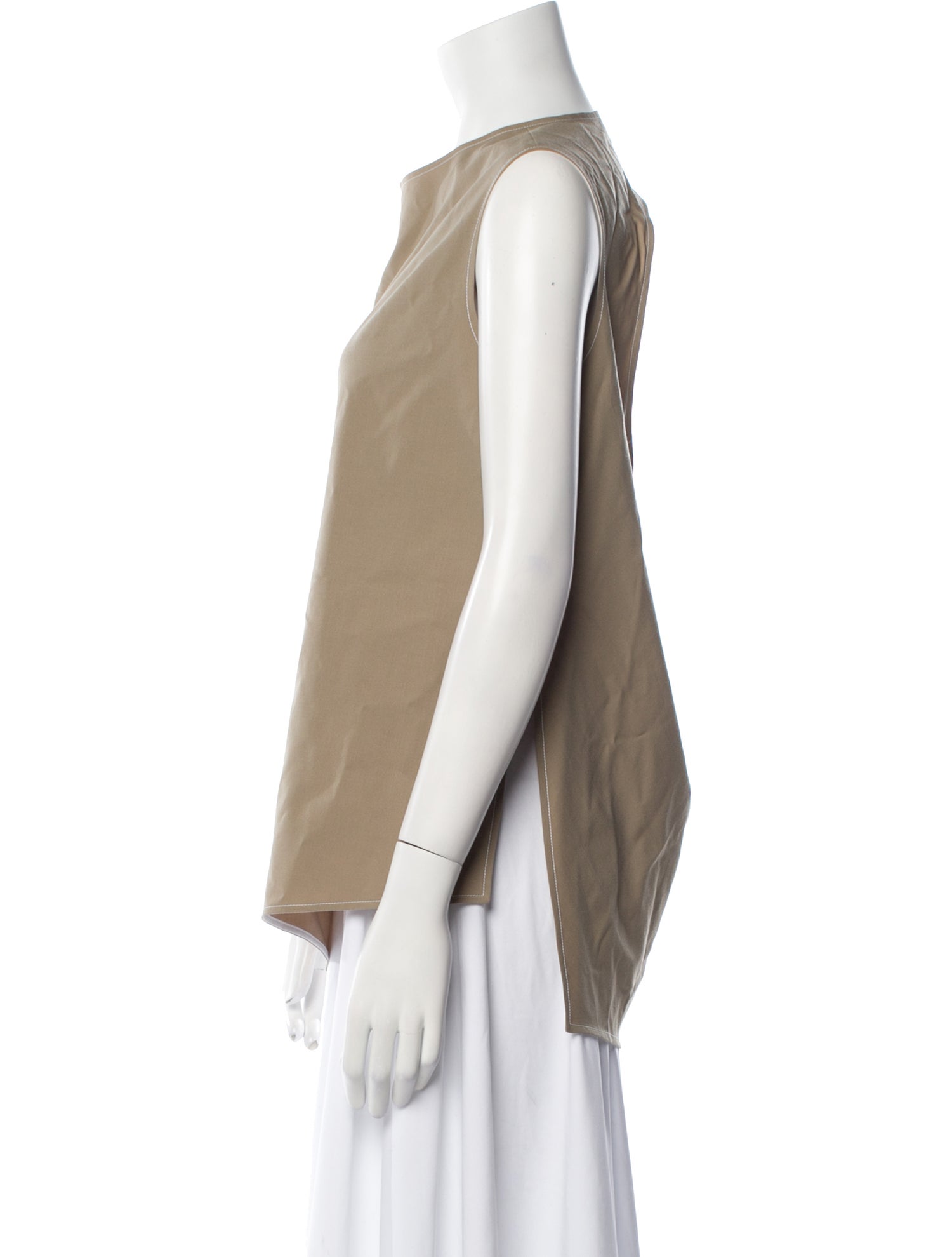 Gauchere Virgin Wool Crew Neck Top w/ Tags